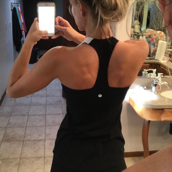 Lululemon Deep V Neck Racerback - Picture 2 of 3